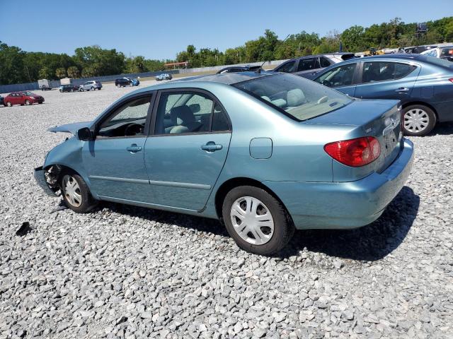 TOYOTA COROLLA CE 2007 turquoise  gas 2T1BR32E27C737080 photo #3