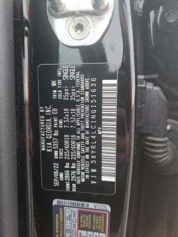 2022 KIA SORENTO S - 5XYRL4LC1NG151636