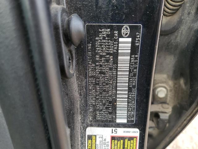2018 TOYOTA CAMRY L - 4T1B11HK5JU586735