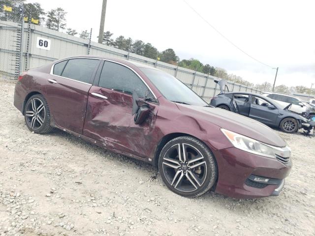 Vin: 1hgcr2f57ga077391, lot: 51302205, honda accord sport 20164