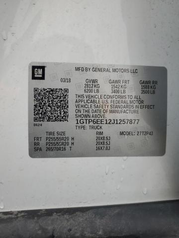2018 GMC CANYON DEN 1GTP6EE12J1257877