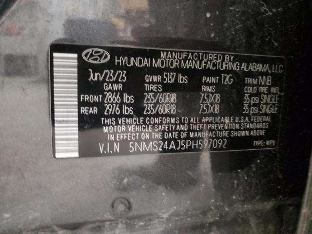 2023 HYUNDAI SANTA FE S - 5NMS24AJ5PH597092