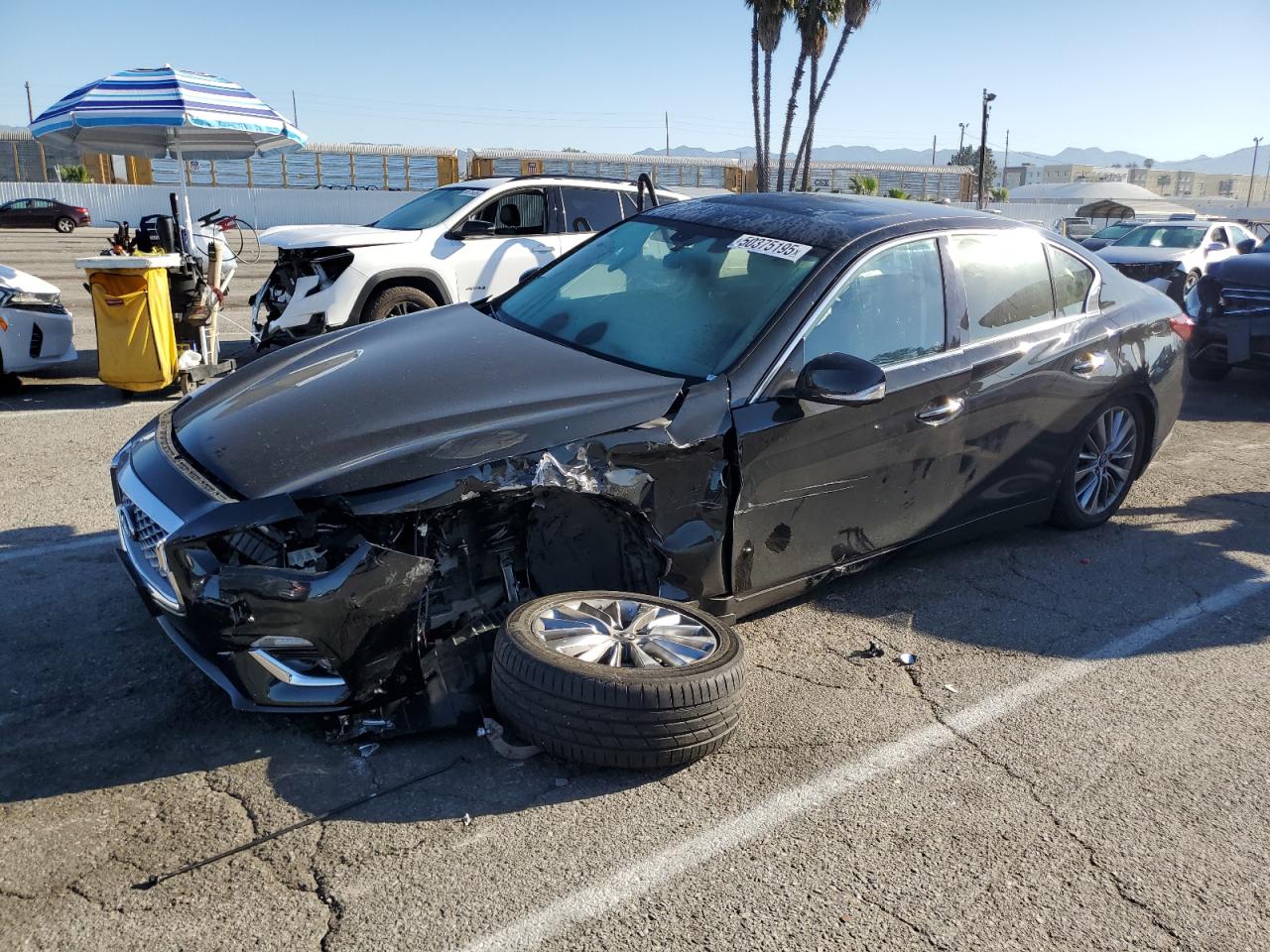  Salvage INFINITI Q50