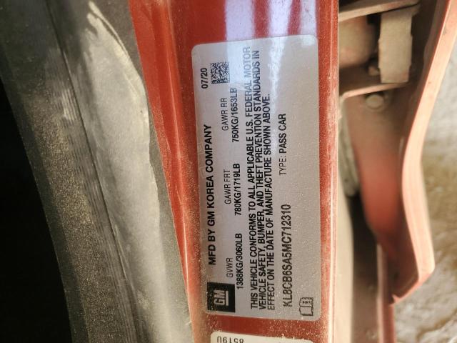 2021 CHEVROLET SPARK LS - KL8CB6SA5MC712310