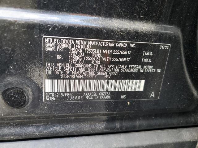 2021 TOYOTA RAV4 LE - 2T3K1RFV6MC116917