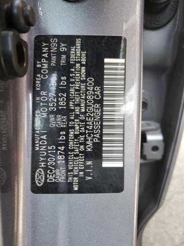 2016 HYUNDAI ACCENT SE - KMHCT4AE2GU089400