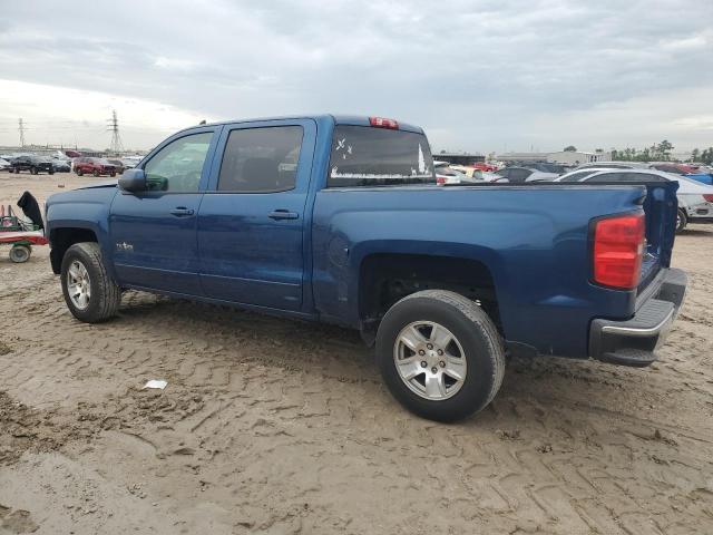 CHEVROLET SILVERADO 2018 blue  gas 3GCUCRERXJG399355 photo #3