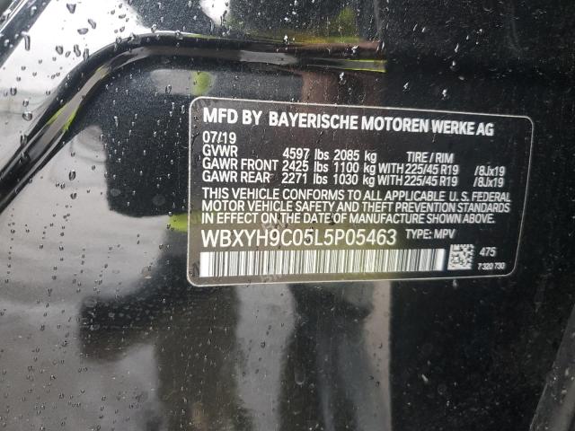 2020 BMW X2 SDRIVE2 WBXYH9C05L5P05463