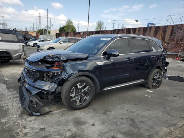 KIA SORENTO S 2022 black  hybrid engine KNDRG4LG2N5120377 photo #1