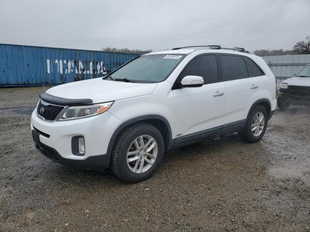 KIA SORENTO LX 2015 white 4dr spor gas 5XYKTDA78FG613604 photo #1