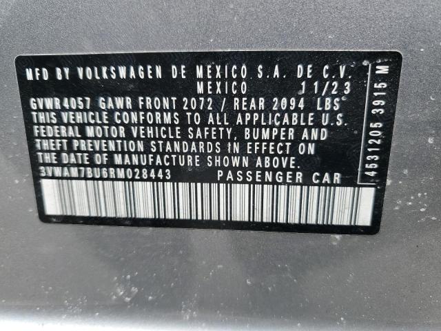 2024 VOLKSWAGEN JETTA SPOR - 3VWAM7BU6RM028443