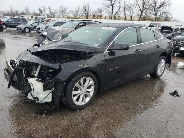 CHEVROLET MALIBU LT 2019 black  gas 1G1ZD5STXKF167118 photo #1