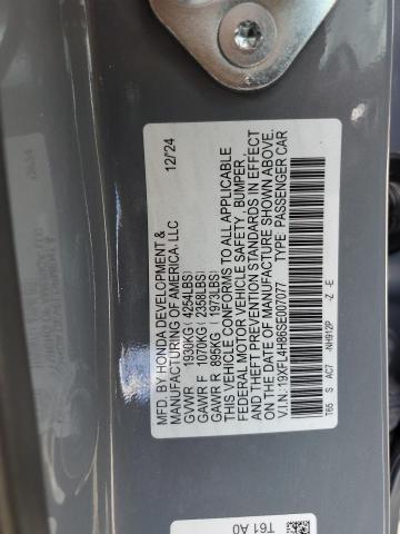 2025 HONDA CIVIC SPOR - 19XFL4H86SE007077