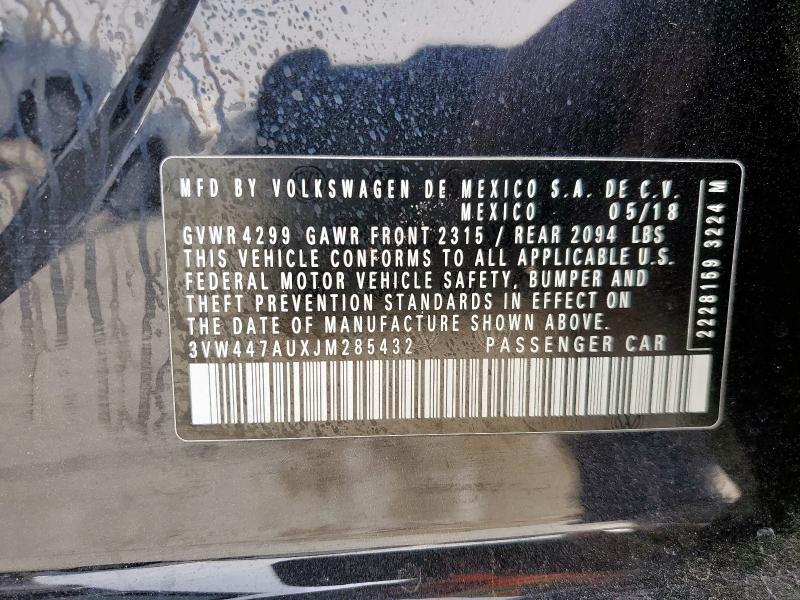 2018 VOLKSWAGEN GTI S/SE - 3VW447AUXJM285432