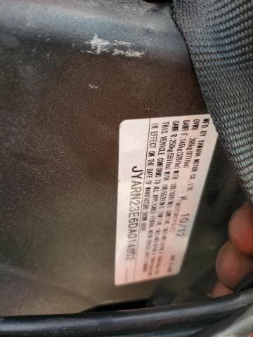 2013 YAMAHA YZFR1 JYARN23E6DA014802