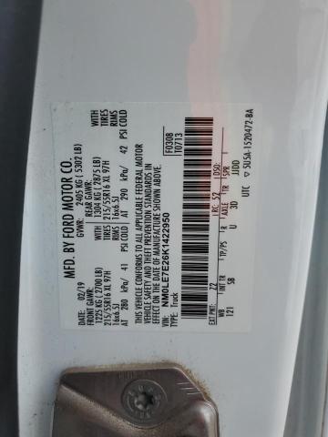 2019 FORD TRANSIT CO - NM0LE7E26K1422950