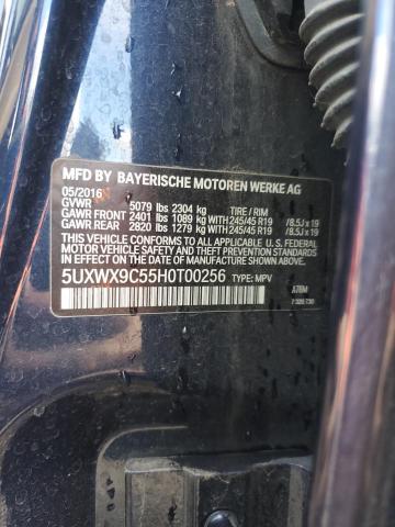 2017 BMW X3 XDRIVE2 - 5UXWX9C55H0T00256