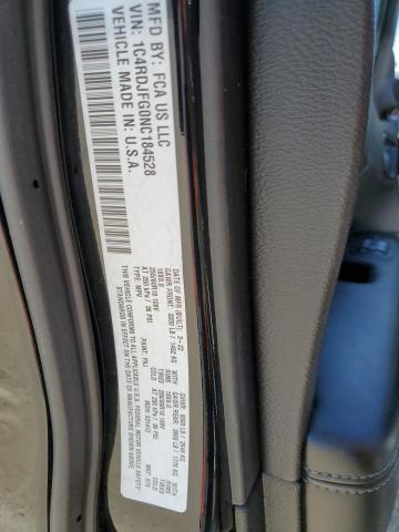 2022 DODGE DURANGO PU 1C4RDJFG0NC184528