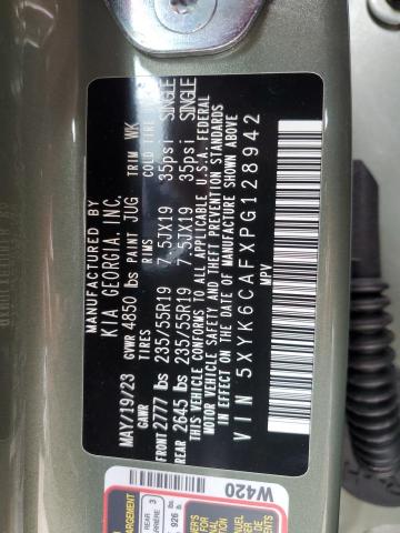 5XYK6CAFXPG128942 2023 KIA SPORTAGE X
