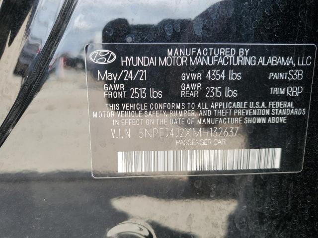 2021 HYUNDAI SONATA SEL - 5NPEJ4J2XMH132637