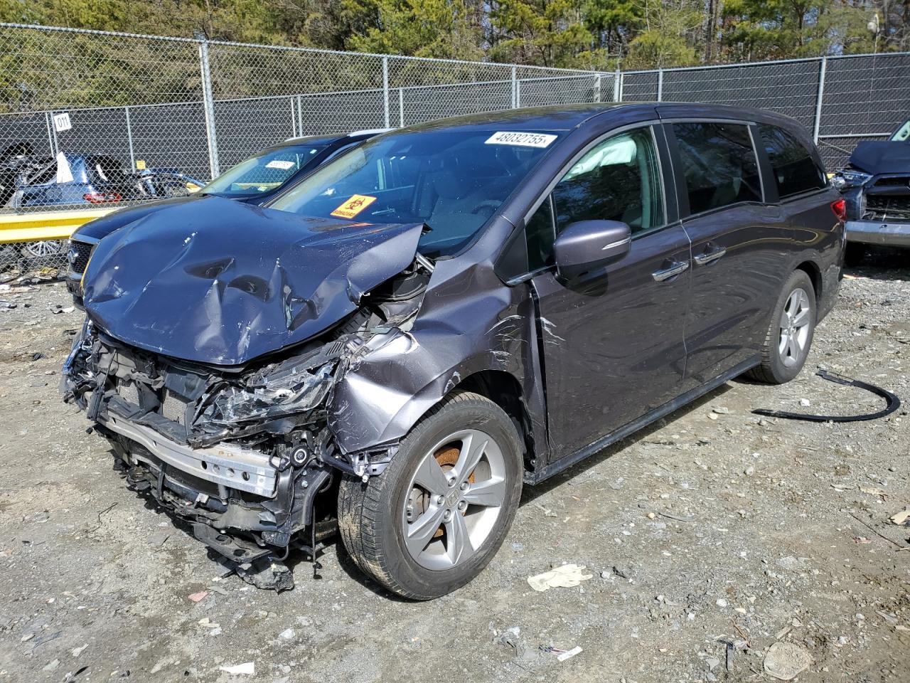 5FNRL6H50KB010467 HONDA ODYSSEY EX 2019