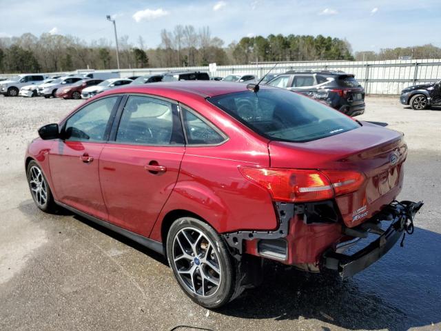 Vin: 1fadp3h26hl221462, lot: 49873625, ford focus sel 20172