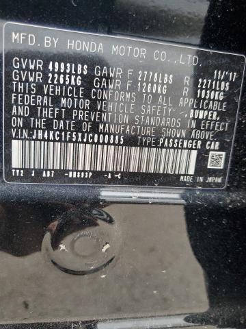 2018 ACURA RLX TECH JH4KC1F5XJC000885