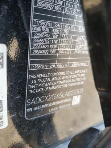 2020 JAGUAR F-PACE 300 SADCX2GX5LA625309