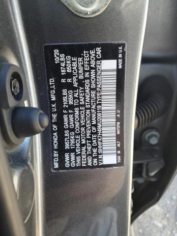 2021 HONDA CIVIC SPOR SHHFK7H49MU206119