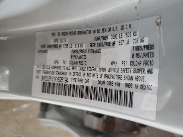 2019 TOYOTA YARIS L - 3MYDLBYV1KY525194