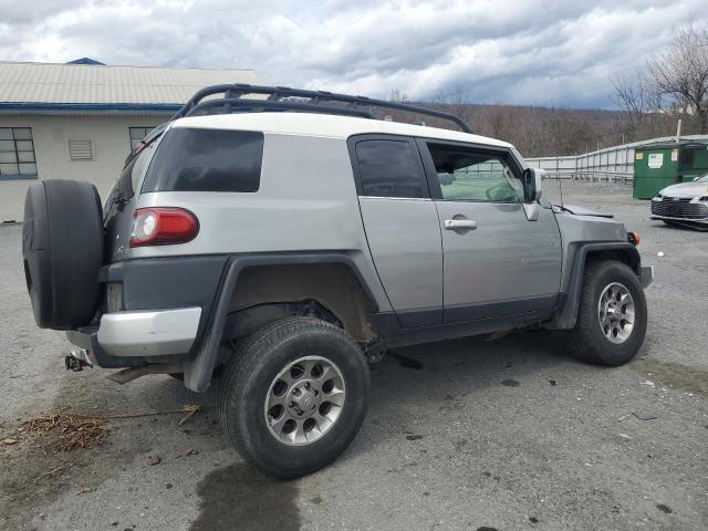 TOYOTA FJ CRUISER 2012 silver  gas JTEBU4BF5CK125778 photo #4