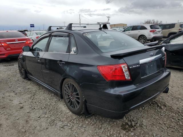 SUBARU IMPREZA WR 2008 black  gas JF1GE75688G500499 photo #3