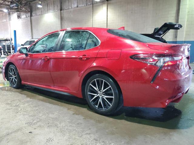 TOYOTA CAMRY SE 2021 red  gas 4T1G11BK9MU040099 photo #3