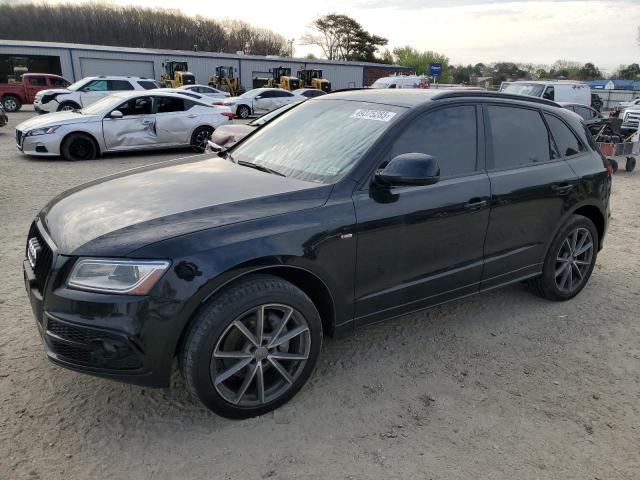 AUDI Q5 PREMIUM 2016 black 4dr spor gas WA1D7AFP8GA052532 photo #1