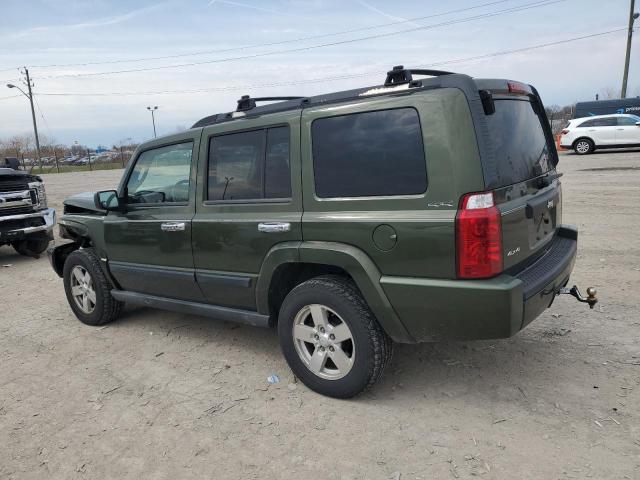 JEEP COMMANDER 2006 green  gas 1J8HG48K06C297654 photo #3