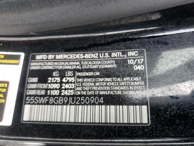 2018 MERCEDES-BENZ C 63 AMG - 55SWF8GB9JU250904