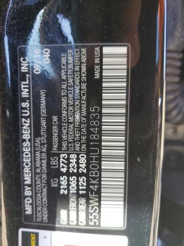 2017 MERCEDES-BENZ C 300 4MAT - 55SWF4KB0HU184835