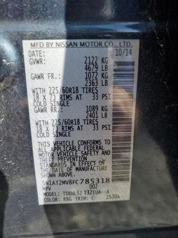 2015 NISSAN ROGUE S - 5N1AT2MV8FC785318