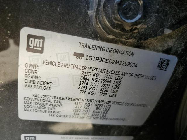 2021 GMC SIERRA K15 - 1GTR9CED2MZ299034