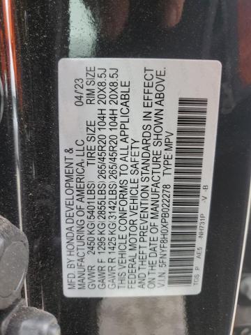 2023 HONDA PASSPORT E 5FNYF8H0XPB022278