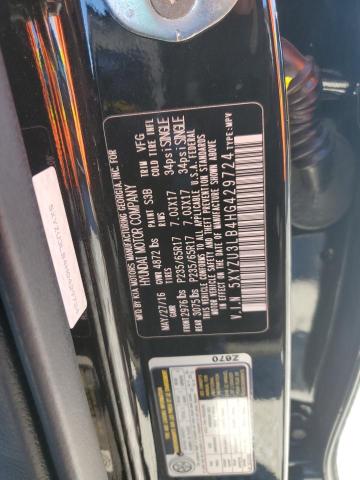 2017 HYUNDAI SANTA FE S - 5XYZU3LB4HG429724