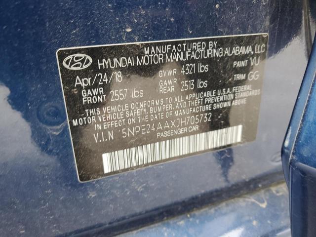 2018 HYUNDAI SONATA ECO - 5NPE24AAXJH705732