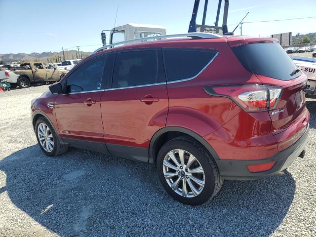 Vin: 1fmcu0j97hua82579, lot: 48564455, ford escape titanium 20172