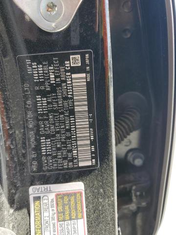 2018 HONDA CLARITY JHMZC5F1XJC001991