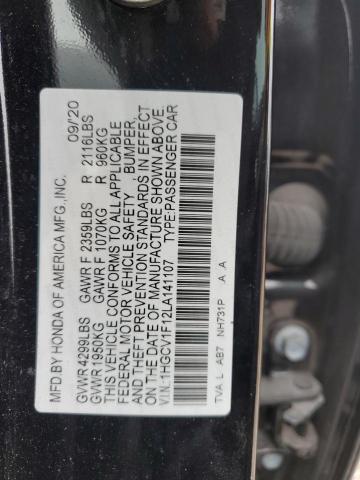 2020 HONDA ACCORD LX - 1HGCV1F12LA141107
