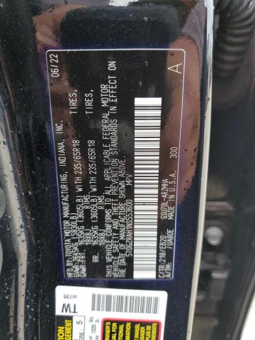 2022 TOYOTA HIGHLANDER - 5TDGZRAH1NS553600