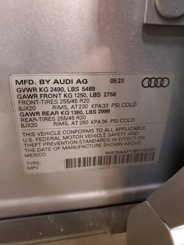 2023 AUDI Q5 SPORTBA WA15AAFY3P2154281