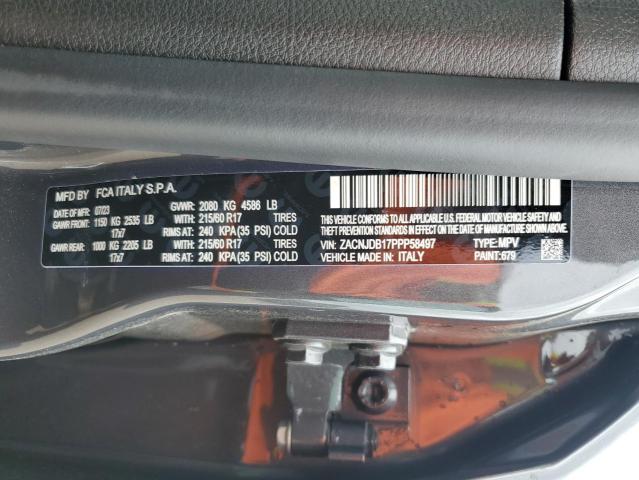 2023 JEEP RENEGADE L - ZACNJDB17PPP58497