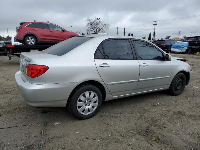 TOYOTA COROLLA CE 2004 silver sedan 4d gas JTDBR32E842021584 photo #4