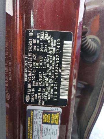 2017 KIA SORENTO LX - 5XYPG4A36HG217410